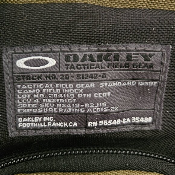 Oakley Icon 2.0 Tactical Field Gear Backpack – Olive Green Black – Unisex - Picture 2 of 13